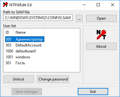 come recuperare la password di Windows